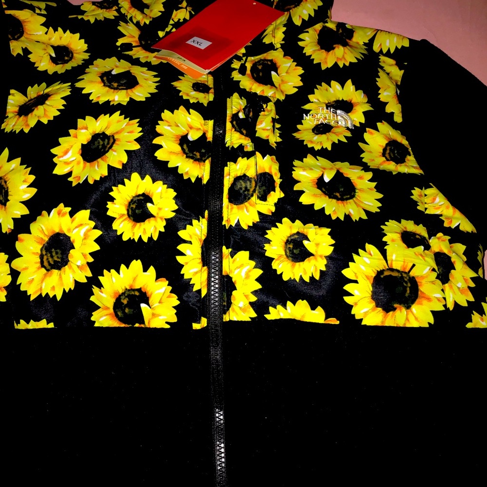 Womans sunflower northface